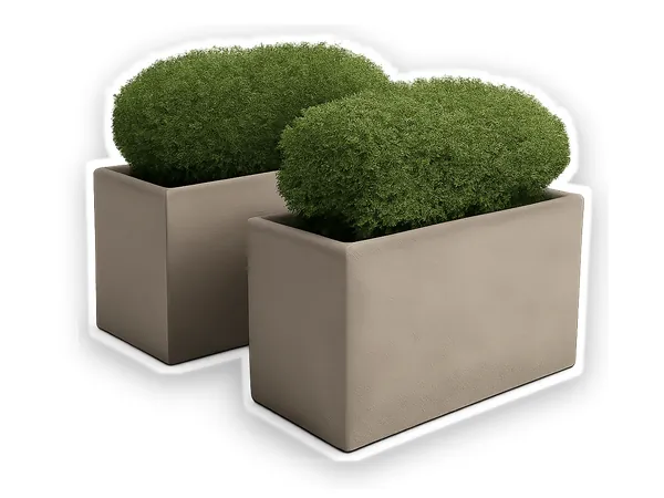 外構の植栽・プランターのイメージ