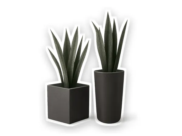 観葉植物用プランター・什器のイメージ